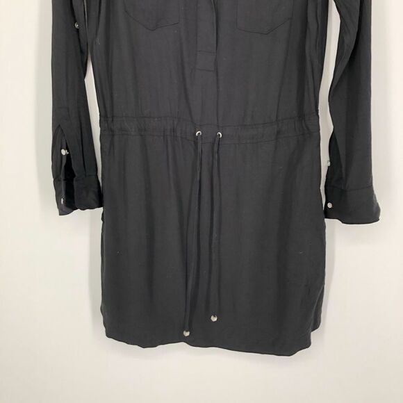 LOU & GREY Drawstring Shirt Dress - Picture 5 of 8
